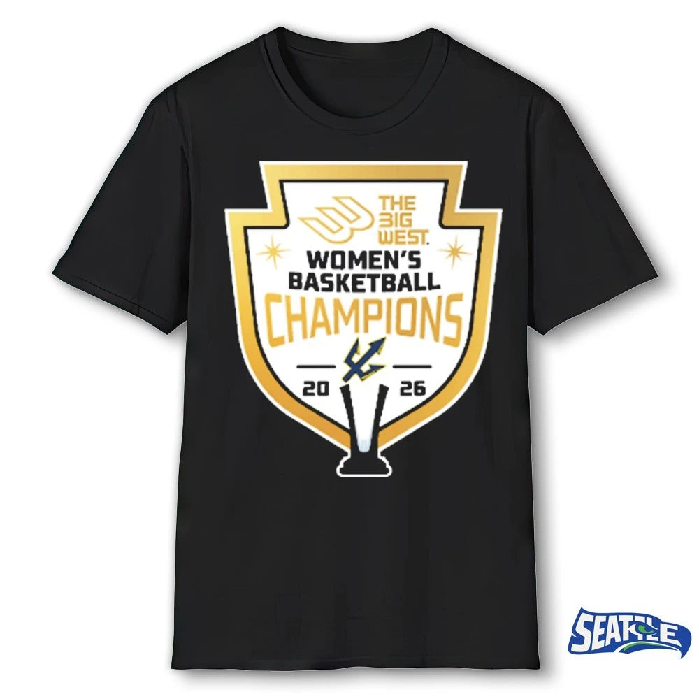 Official UC San Diego 2026 Big West Women’s Basketball Champions t-shirt