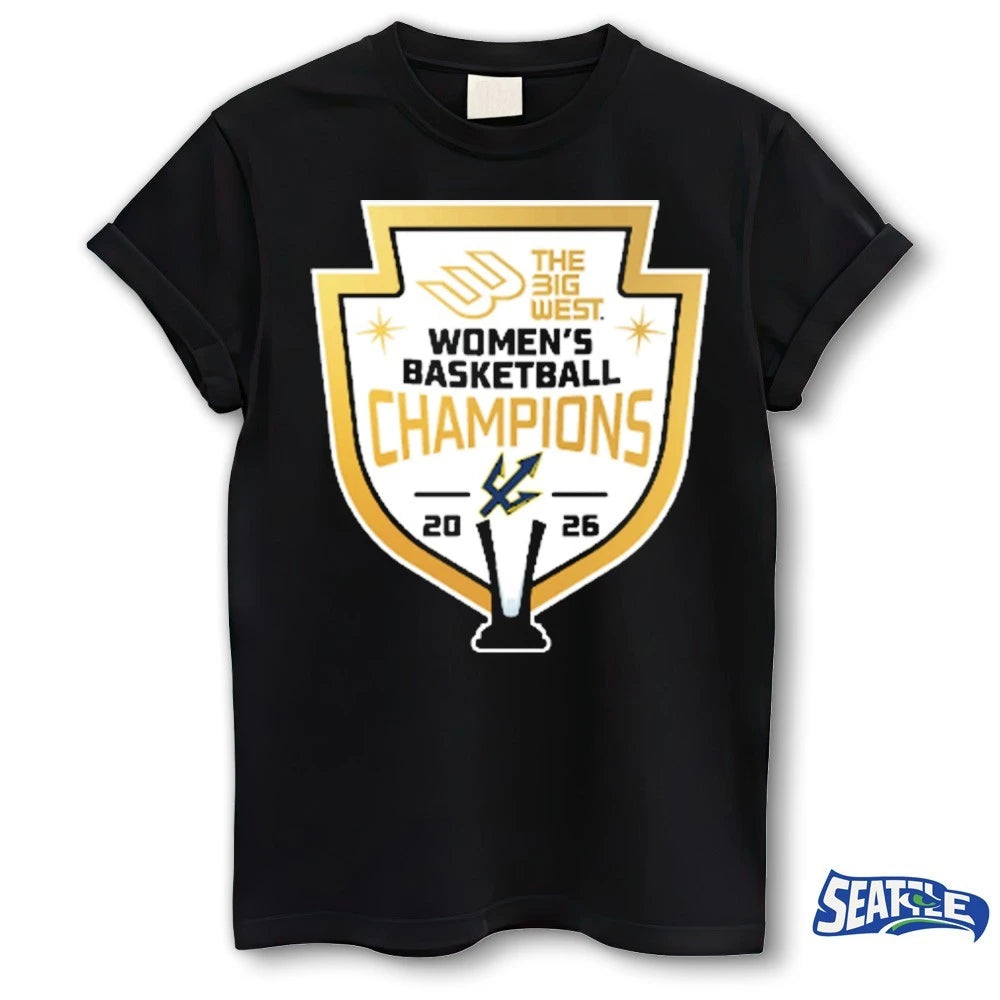 Official UC San Diego 2026 Big West Women’s Basketball Champions t-shirt