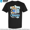 Official UCLA Bruins Women’s Basketball 2025-2026 Back 2 Back Big Ten Tournament Champions Mascot T-Shirt