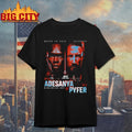 Official UFC Fight Night 2026 Adesanya Vs. Pyfer Match Up T-shirt