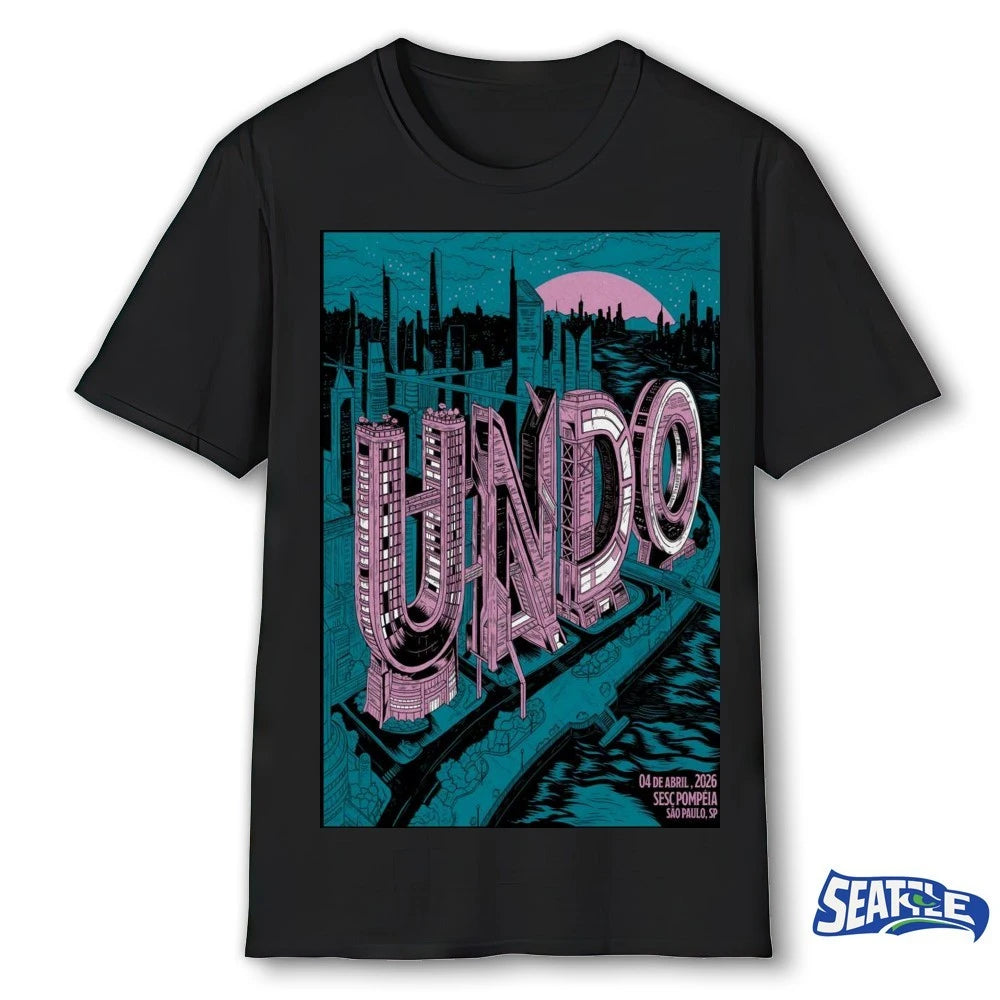 Official UNDO Sesc Pompeia Sao Paulo Brazil April 4 2026 Poster t-shirt