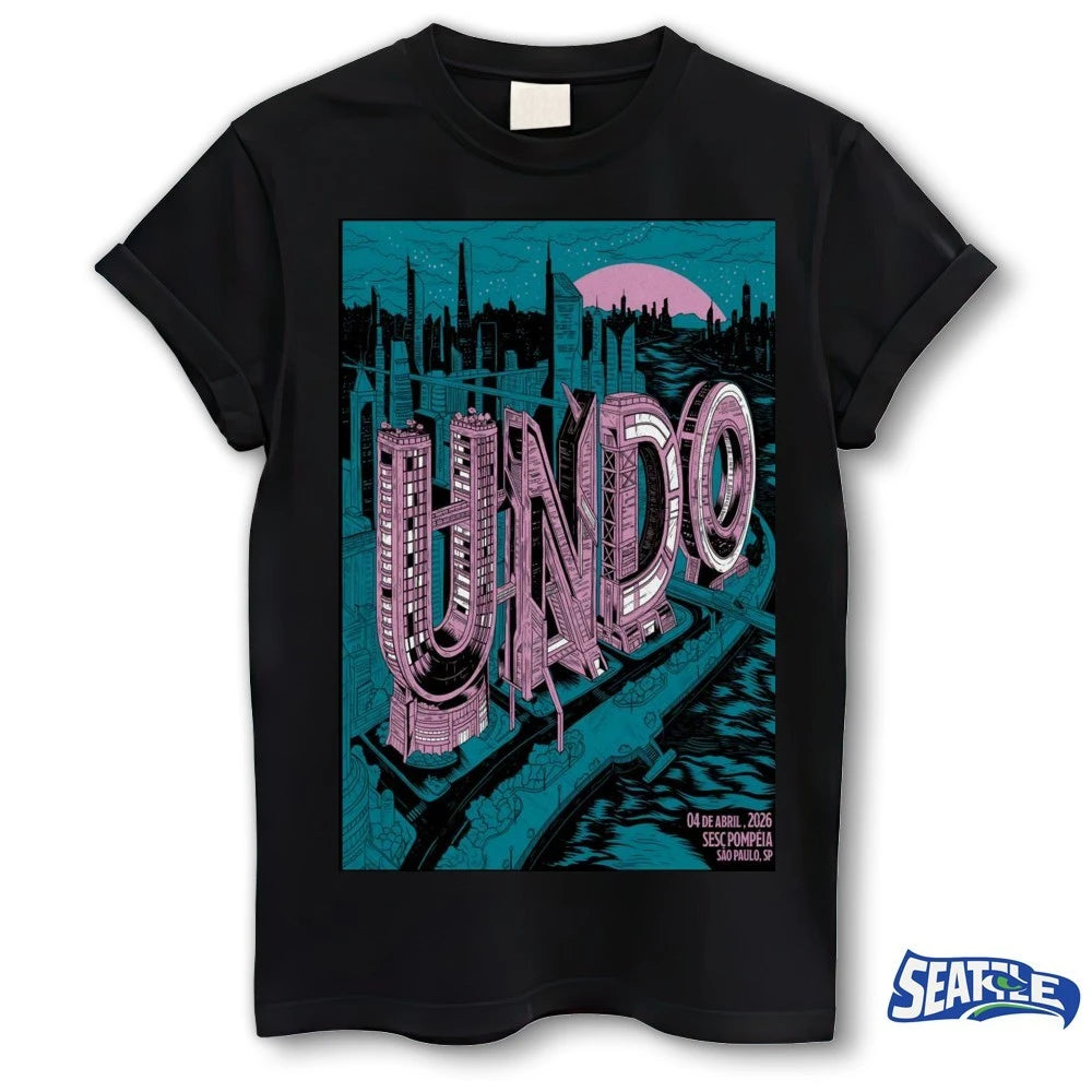 Official UNDO Sesc Pompeia Sao Paulo Brazil April 4 2026 Poster t-shirt