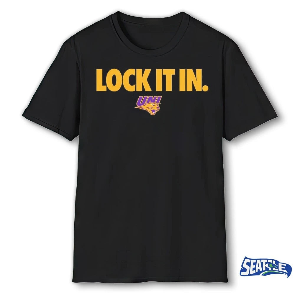 Official UNI Men’s Basketball Lock It In 2026 t-shirt