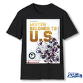 Official US Paralympic Sled Hockey Winter Belongs To US Milano Cortina 2026 Poster t-shirt