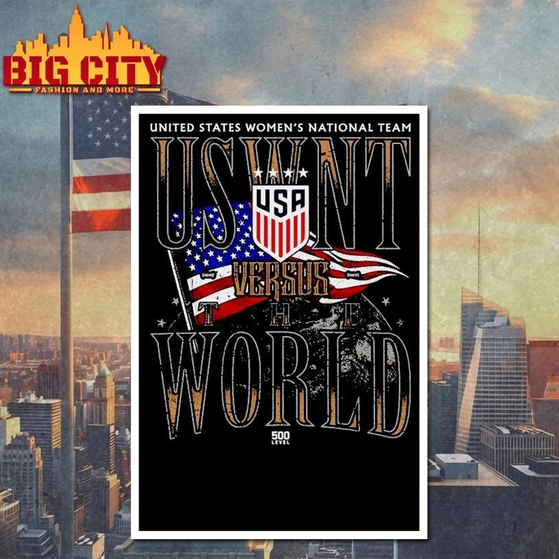 Official USWNT Versus The World T-shirt