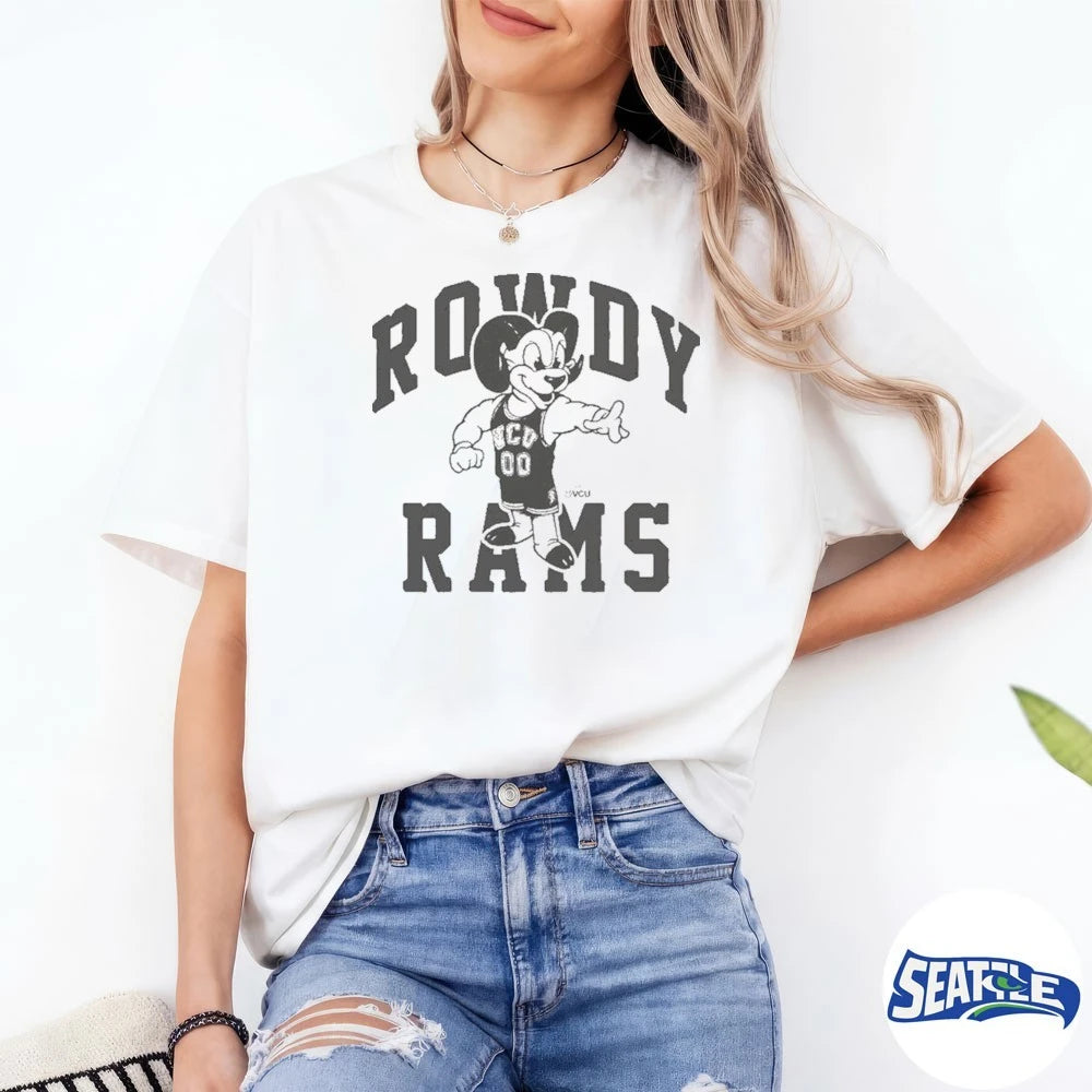 Official VCU Rams Rowdy Rams Mascot t-shirt