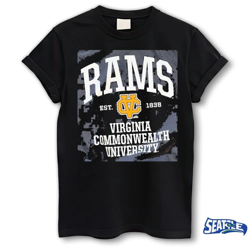 Official VCU Rams Virginia Commonwealth University Est 1838 t-shirt