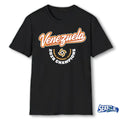 Official Venezuela Baseball 2026 World Baseball Classic Champions Arched Logo t-shirt
