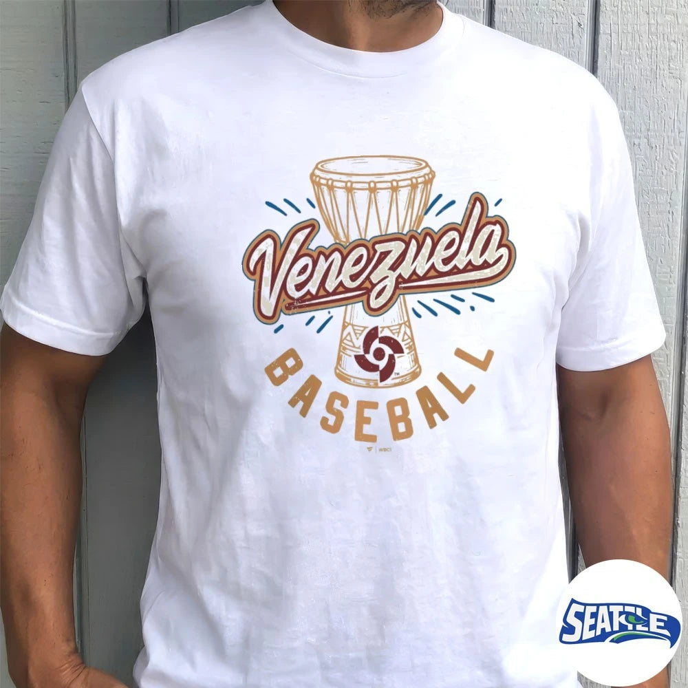 Official Venezuela Baseball 2026 World Baseball Classic t-shirt