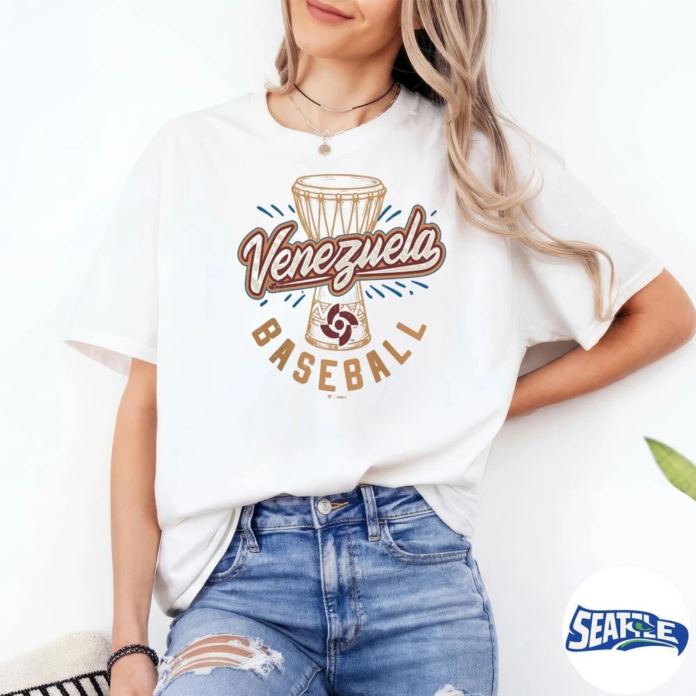 Official Venezuela Baseball 2026 World Baseball Classic t-shirt