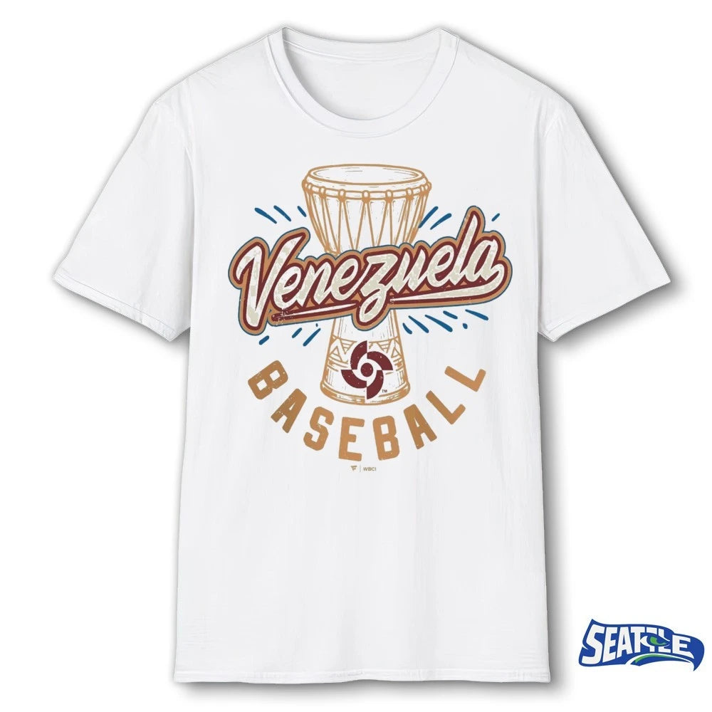Official Venezuela Baseball 2026 World Baseball Classic t-shirt
