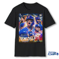Official Venezuela World Baseball Classic 2026 Champions Bleacher Report Poster t-shirt