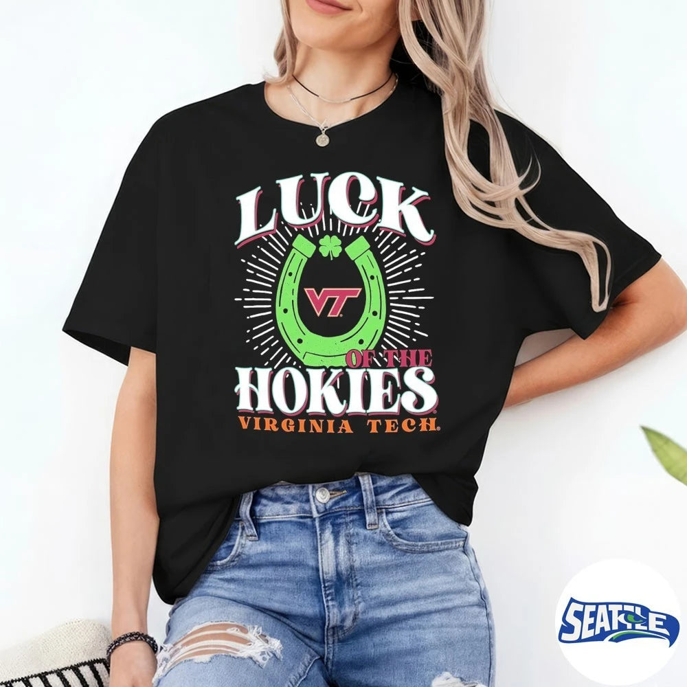 Official Virginia Tech Hokies Luck of the Team t-shirt