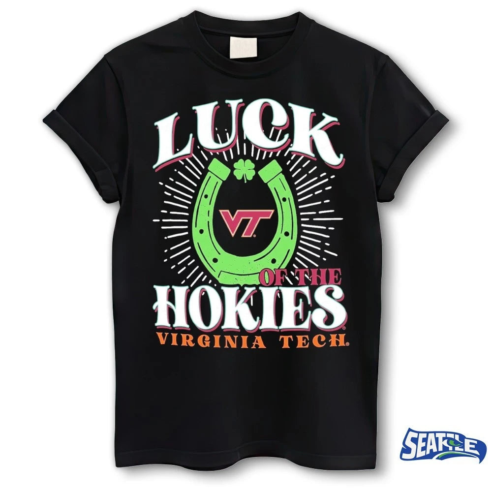 Official Virginia Tech Hokies Luck of the Team t-shirt