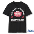 Official Western Athletic Conference Men’s and Women’s Indoor Track &amp; Field Championship t-shirt
