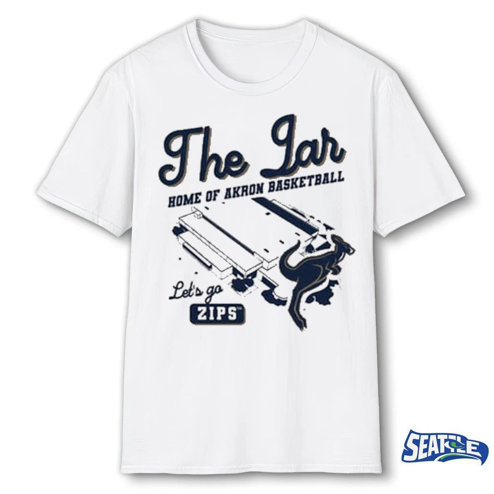 Official Where I’m From Akron Zips Oatmeal Basketball The Jar Home Of Akron Basketball Let’s Go Zips t-shirt