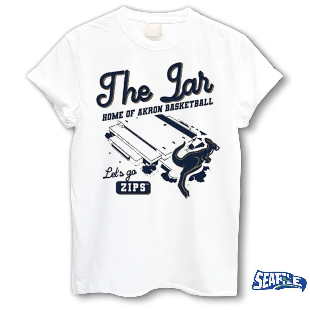 Official Where I’m From Akron Zips Oatmeal Basketball The Jar Home Of Akron Basketball Let’s Go Zips t-shirt