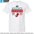 Official William Jewell Cardinals 2026 GLVC Basketball Champions T-Shirt