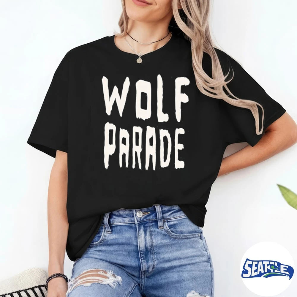Official Wolf Parade Logo 2026 t-shirt
