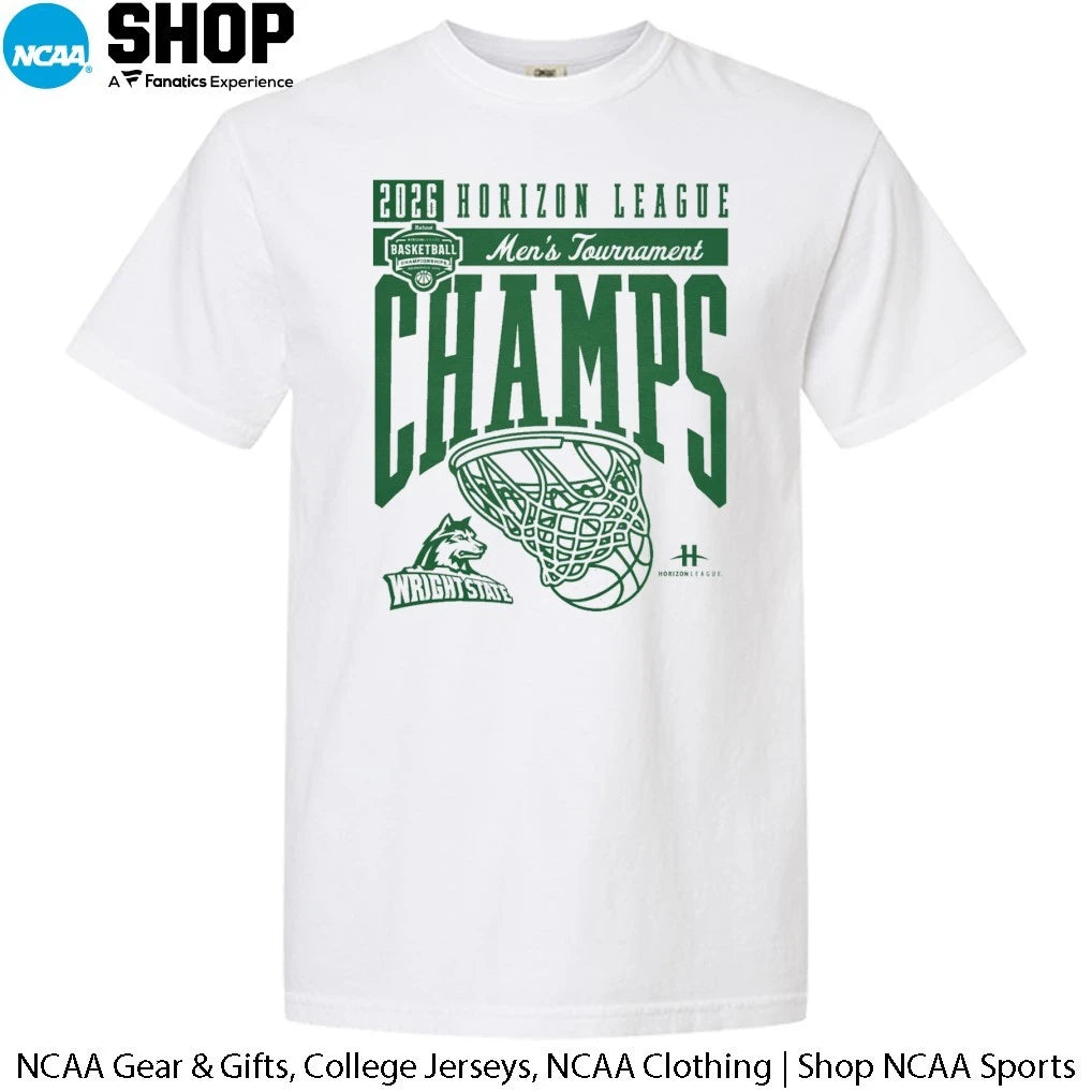 Official Wright State Raiders 2026 Horizon League Men’s Tournament Champions T-Shirt