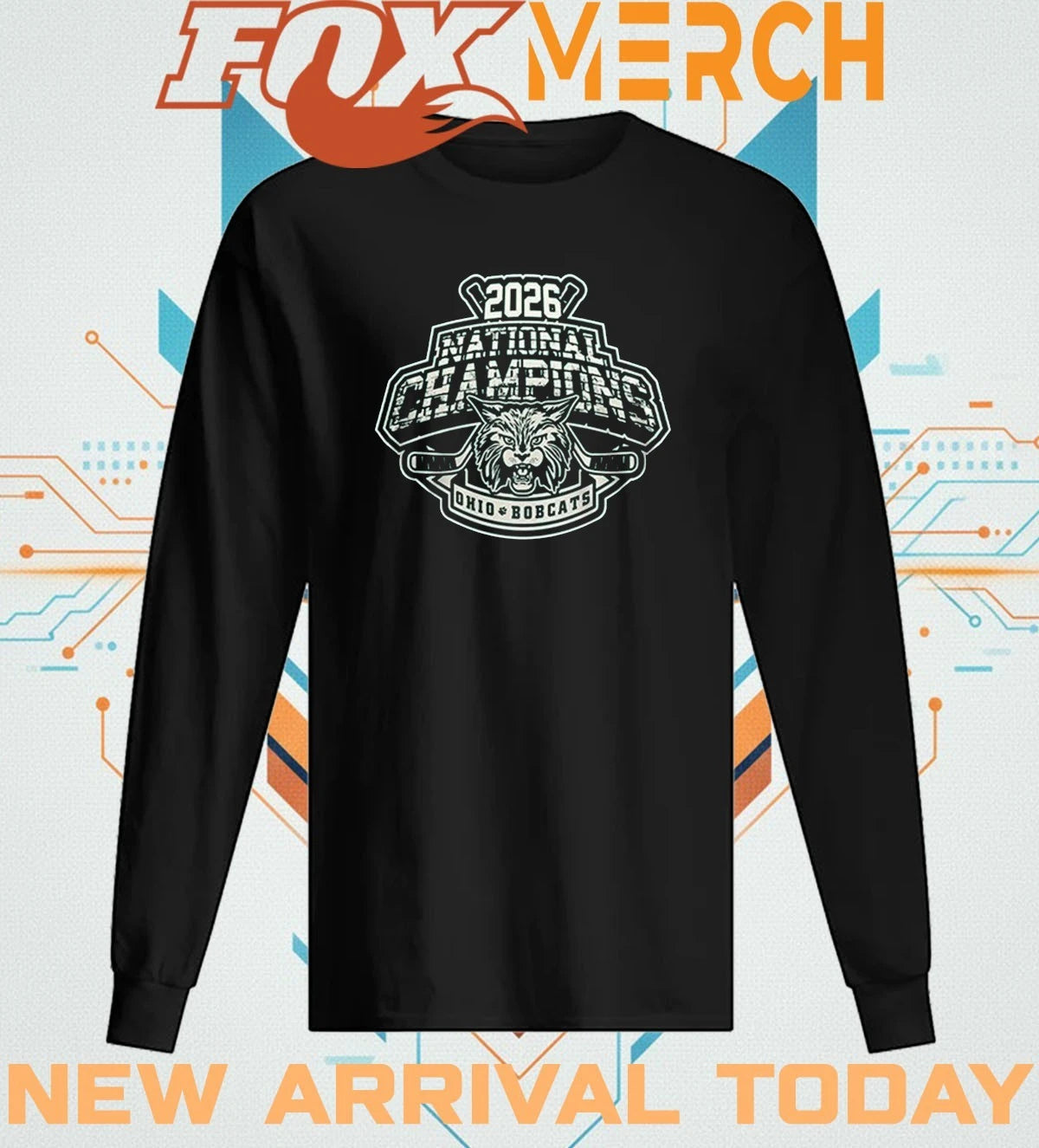 Ohio Bobcat Hockey National Champions 2026 t-shirt