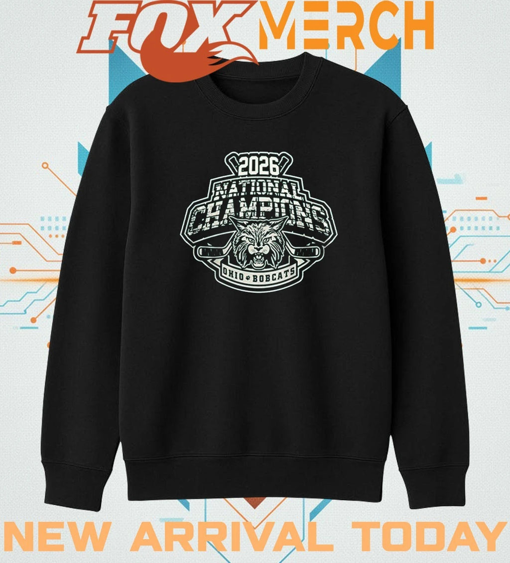 Ohio Bobcat Hockey National Champions 2026 t-shirt