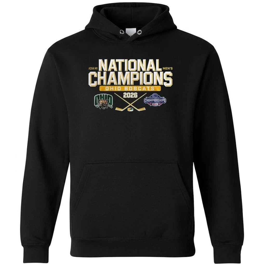 Ohio Bobcats Hockey 2026 ACHA M1 National Men’s Hockey Champions Shirt