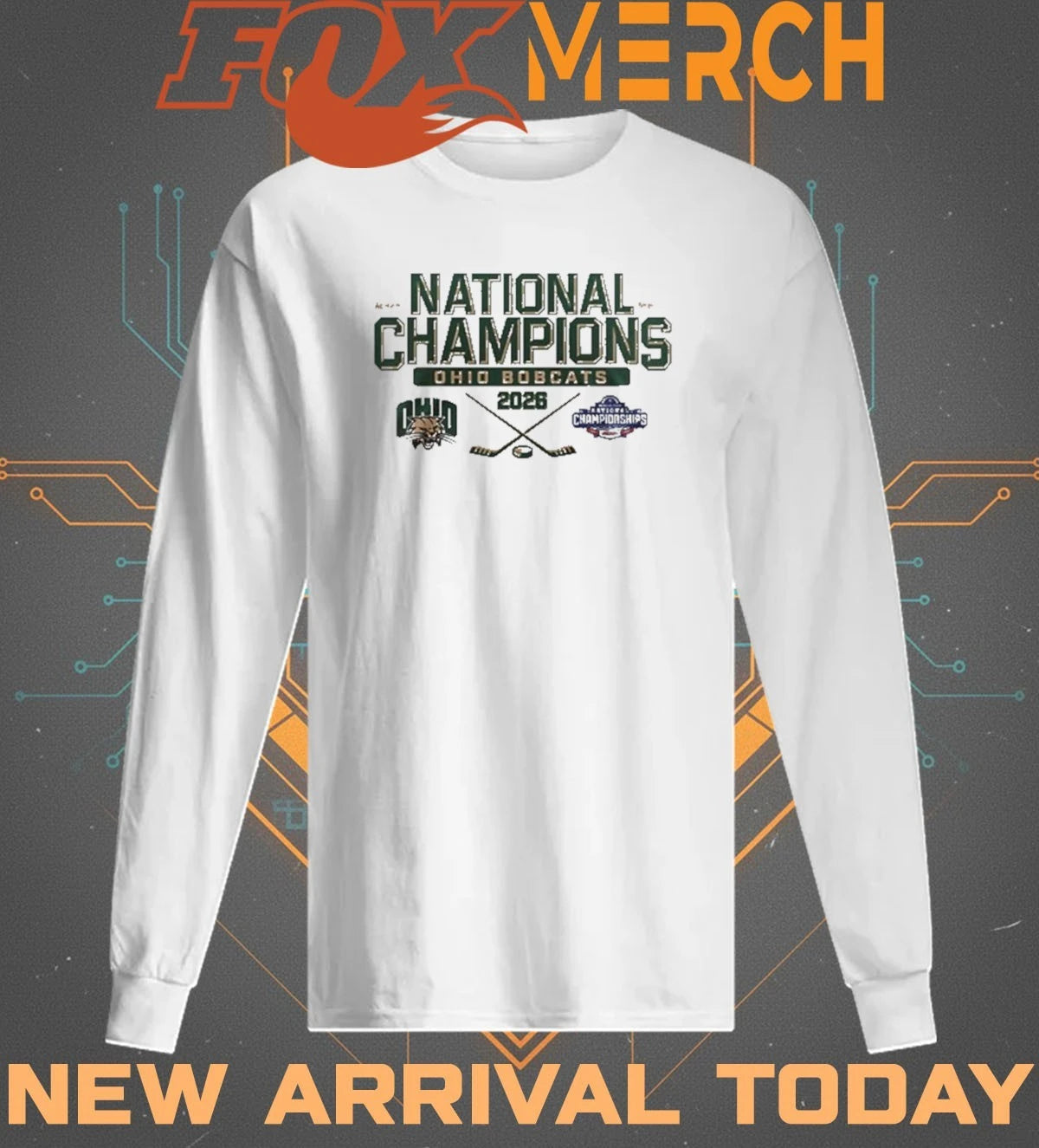 Ohio Bobcats Hockey 2026 ACHA M1 National Men’s Hockey Champions t-shirt