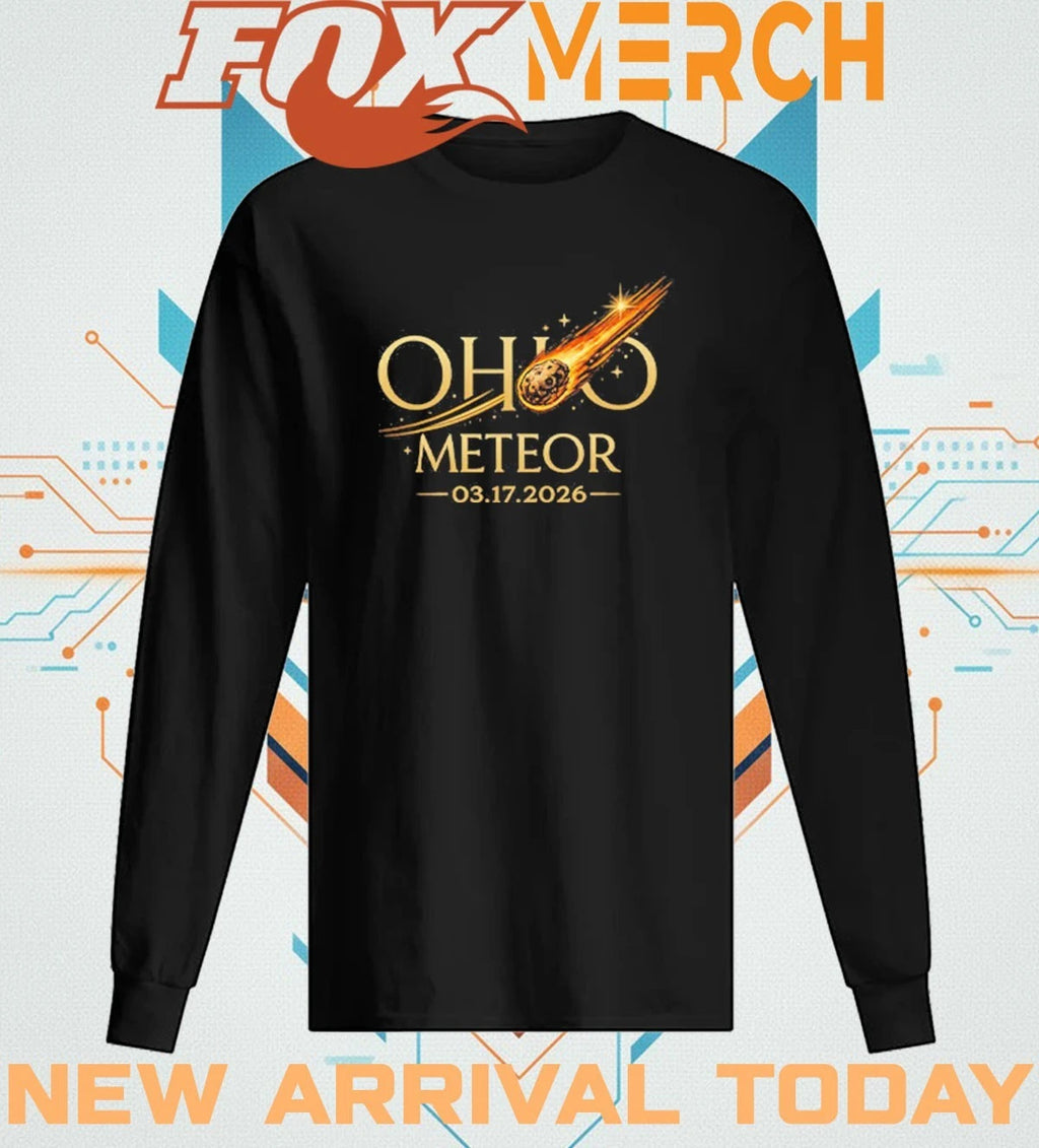 Ohio Meteor 03 17 2026 t-shirt
