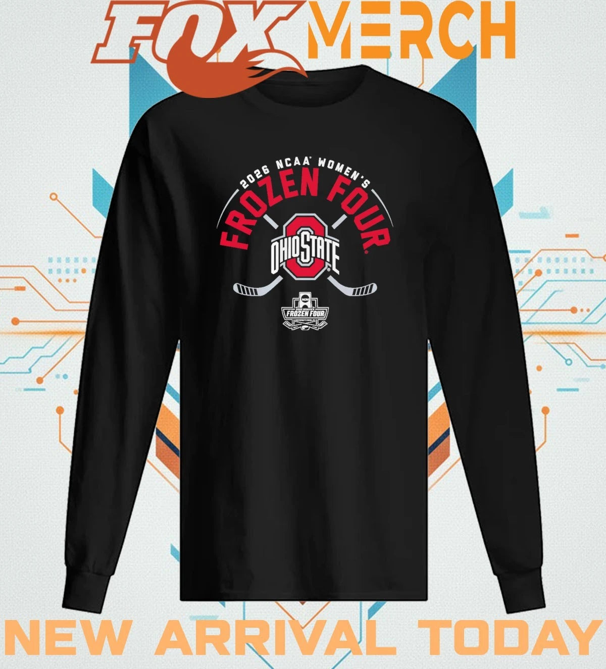 Ohio State Women’s Hockey 2026 Frozen Four t-shirt