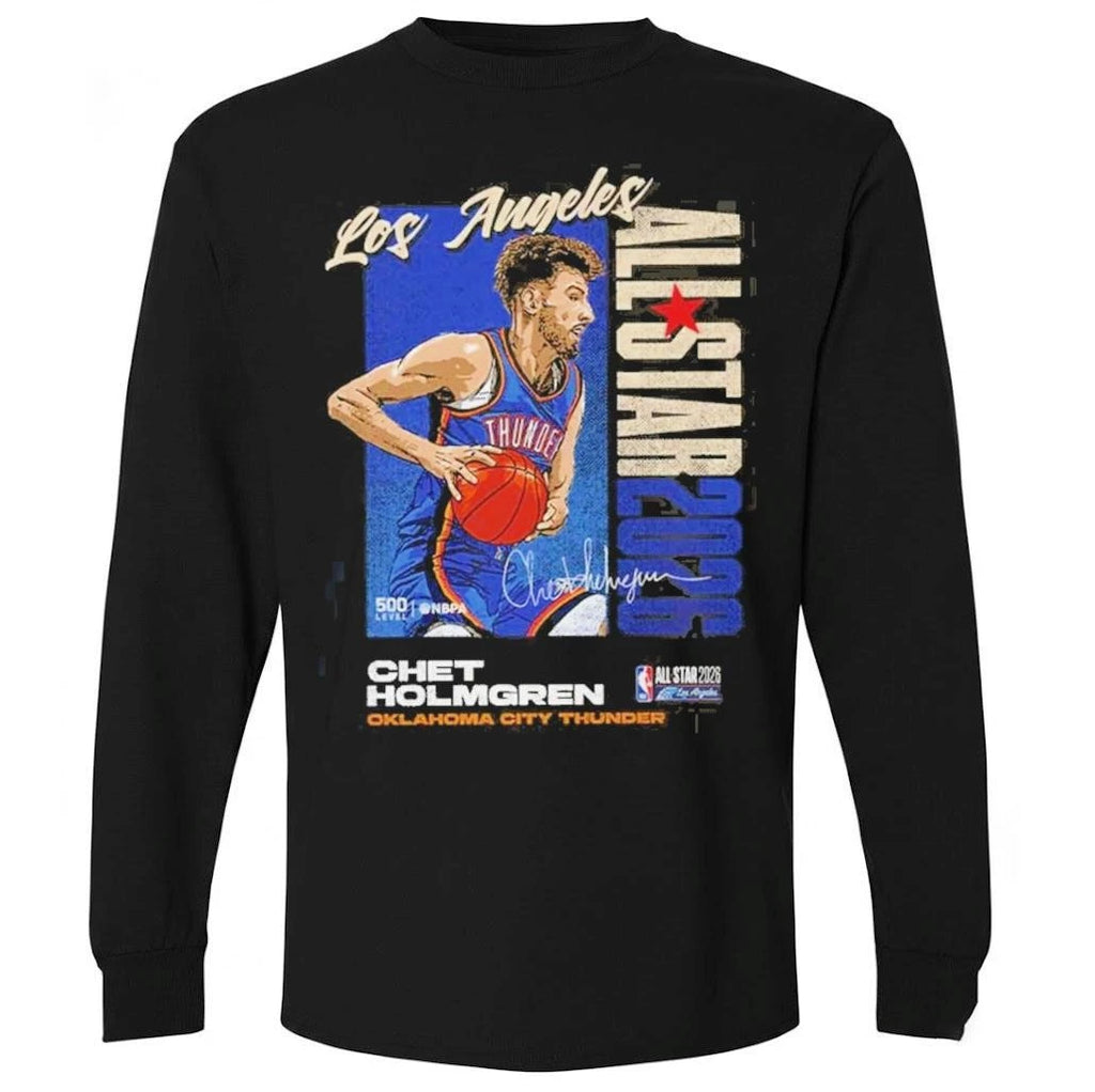OKC Thunder 500 Level Holmgren 2026 All-Star Graphic Shirt