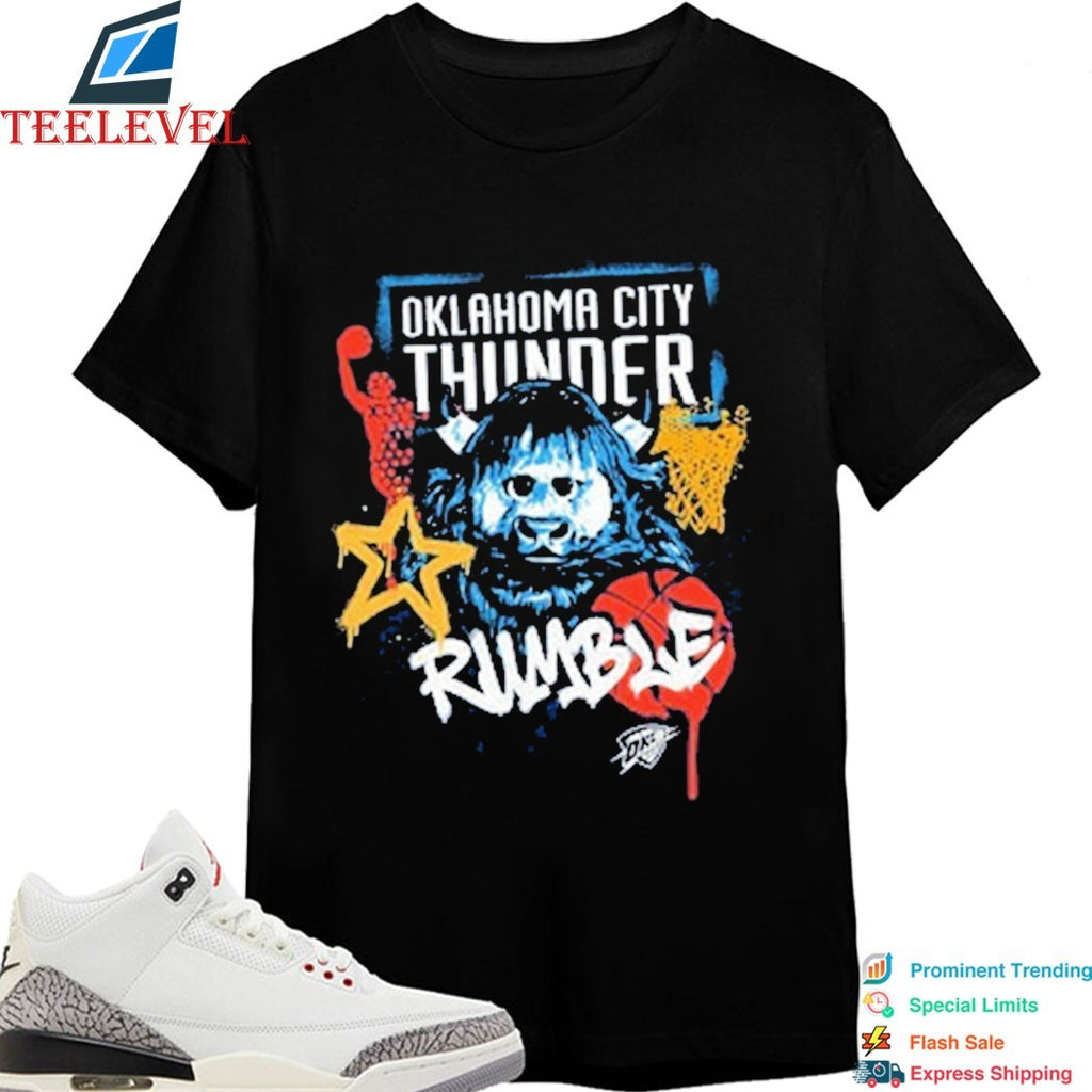 Okc Thunder Iog Rumble March Shirt