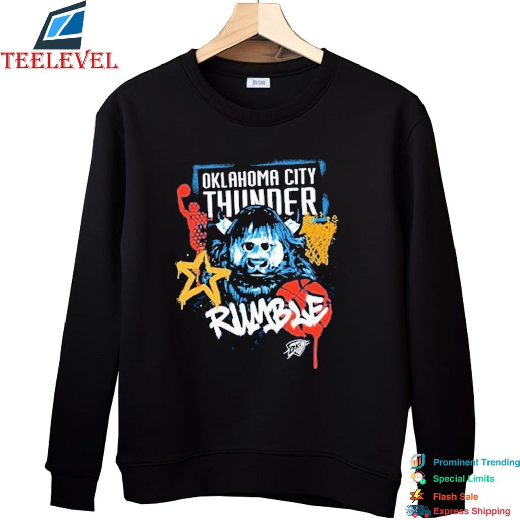 Okc Thunder Iog Rumble March Shirt