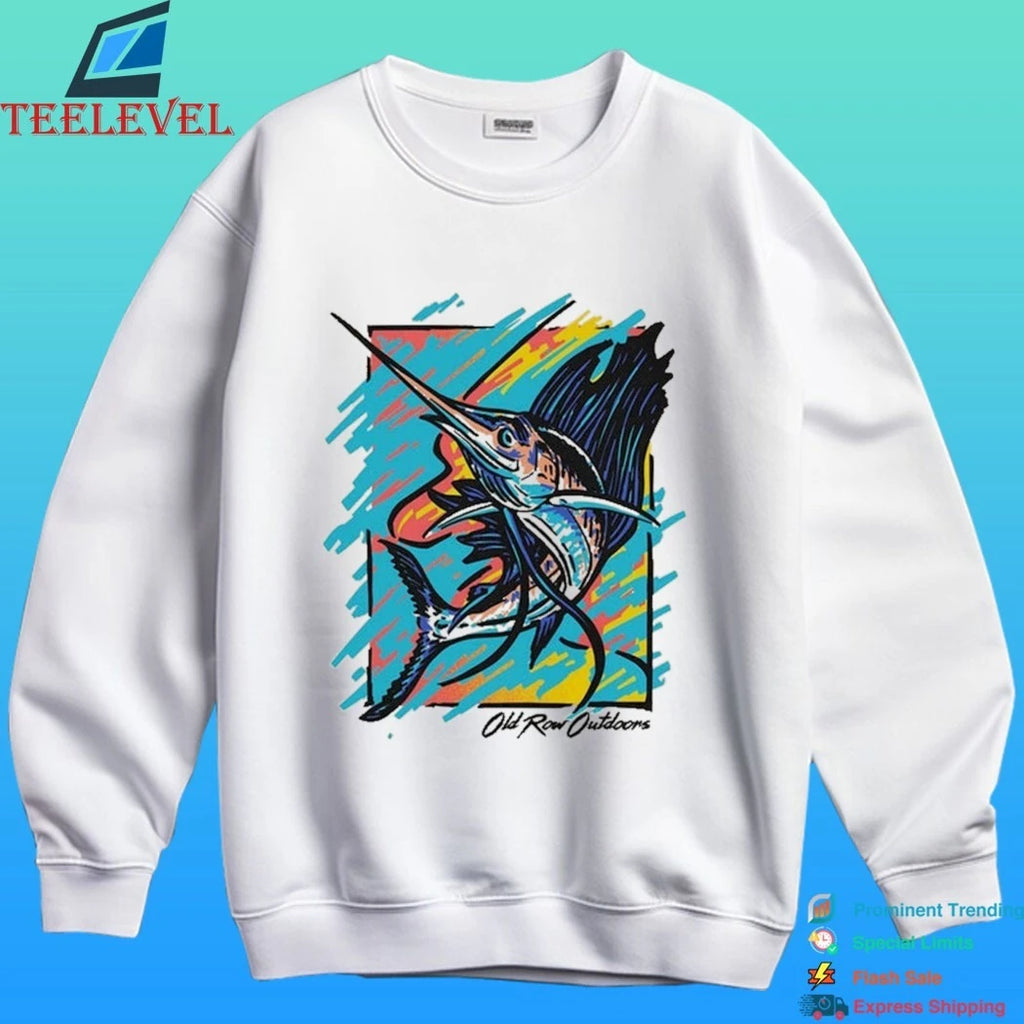 Old Row Outdoors Neon Sailfish Shirt