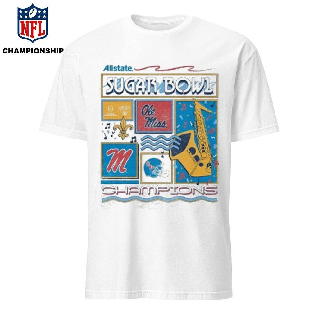 Ole Miss Alstate Sugar Bowl Champions 2026 Shirt