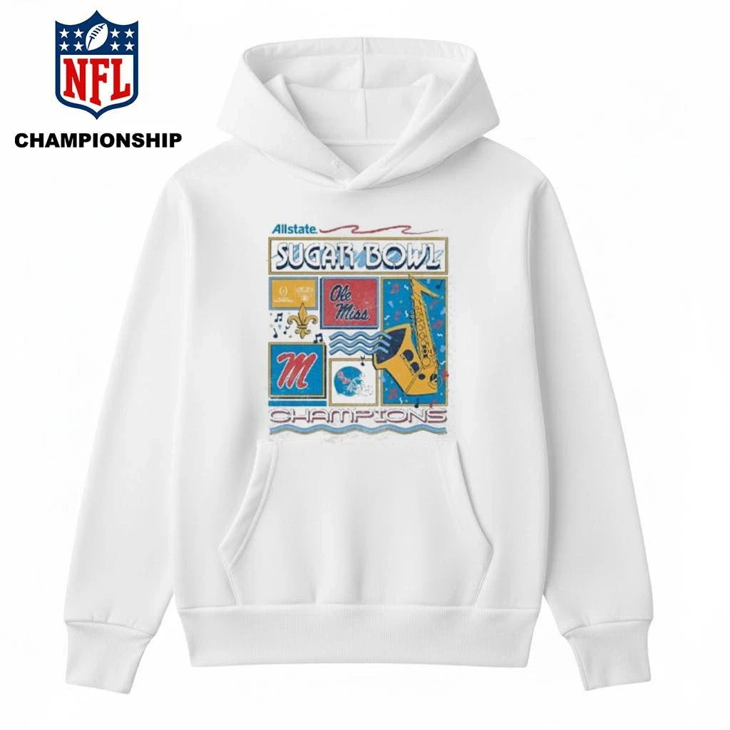 Ole Miss Alstate Sugar Bowl Champions 2026 Shirt
