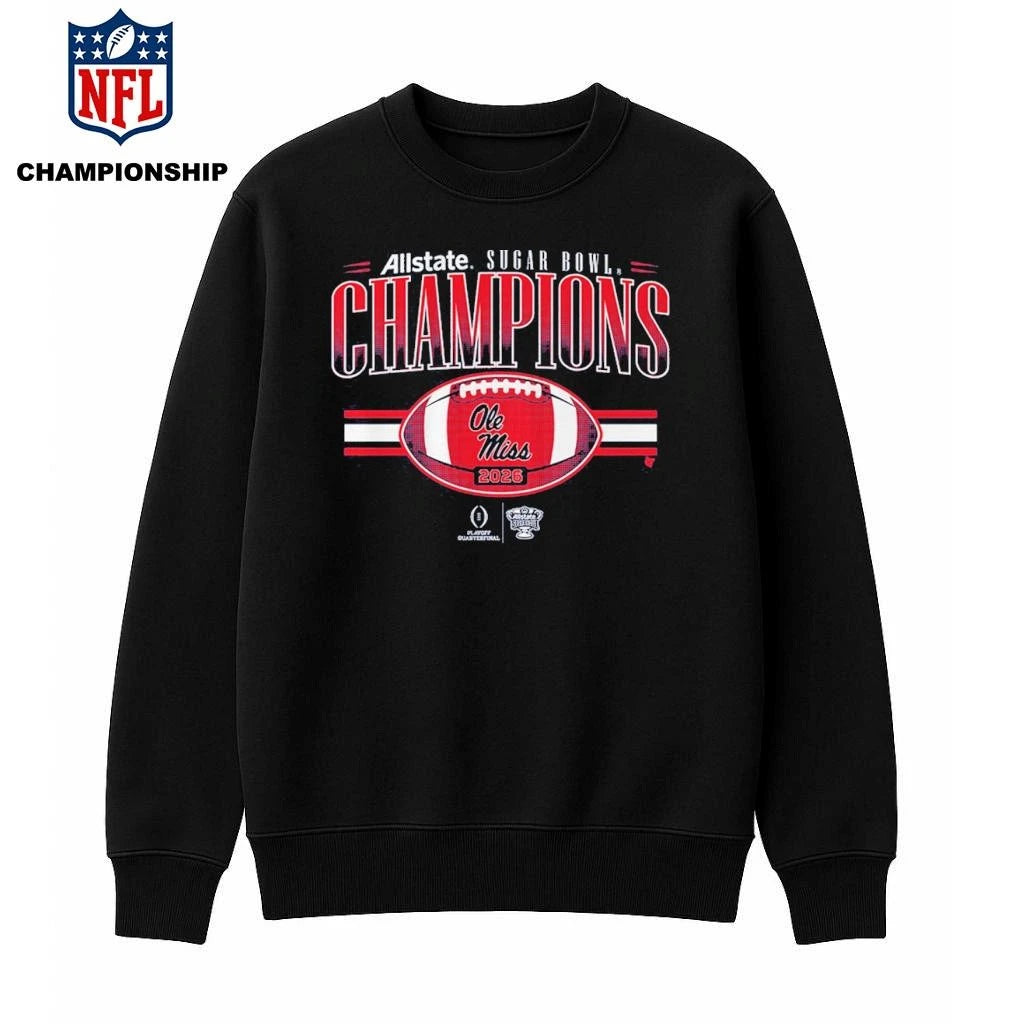 Ole Miss Football CFP Sugar Bowl Champions Shirt