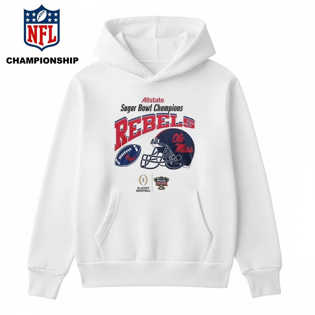 Ole Miss Undefeated Sugar Bowl Champions 2026 Shirt