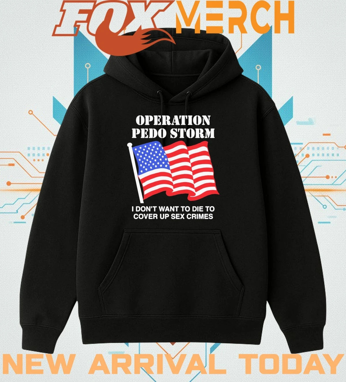 Operation storm I don’t want to die to cover up crimes t-shirt