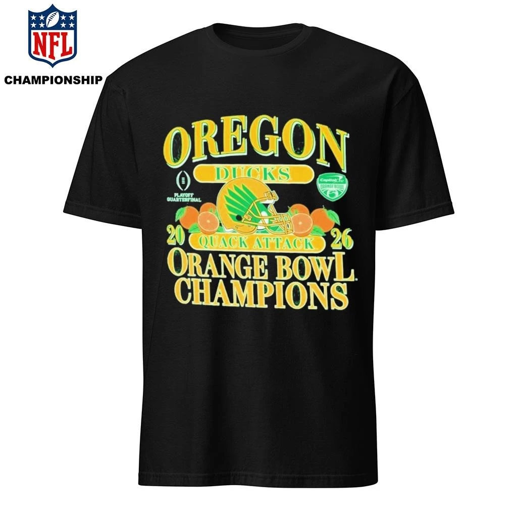Oregon Capital One Orange Bowl Champions 2026 Shirt