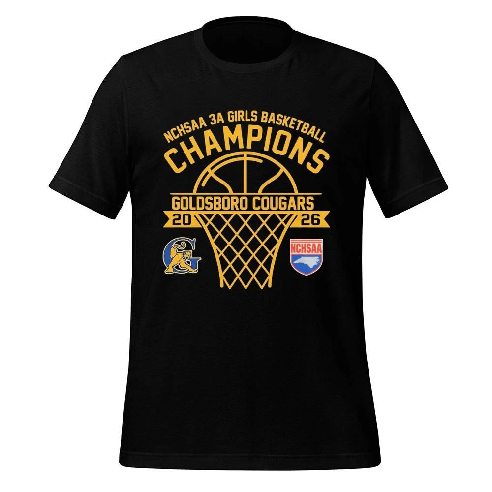 ougars NCHSAA 3A Girls Champions 2026 Shirt