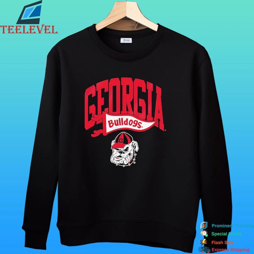 Outerstuff Toddlers’ University Of Georgia Wavy Pennant Graphic Shirt