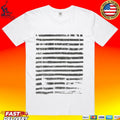 Over Print Stripe Rocker T-shirt