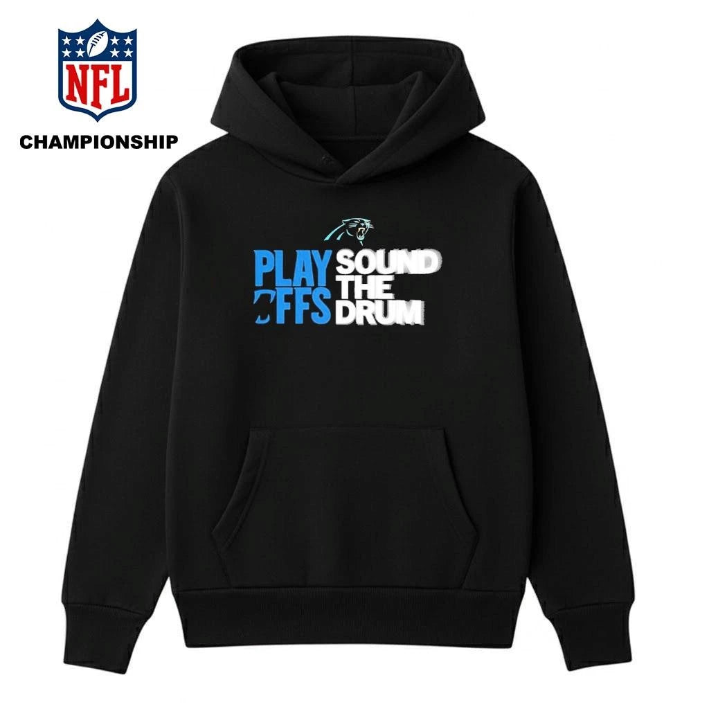 Panthers 2025 Playoffs Sound The Drum Shirt