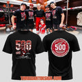 Patrick Kane 500 Career Goals Detroit Red Wings 2 Sides Shirt