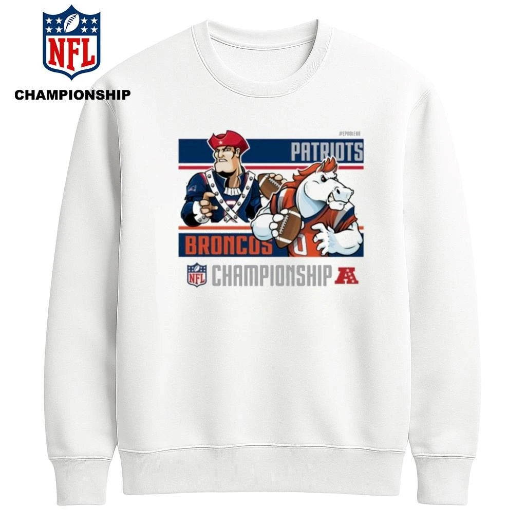 Patriots vs Broncos Conference Championship 2026 Shirt