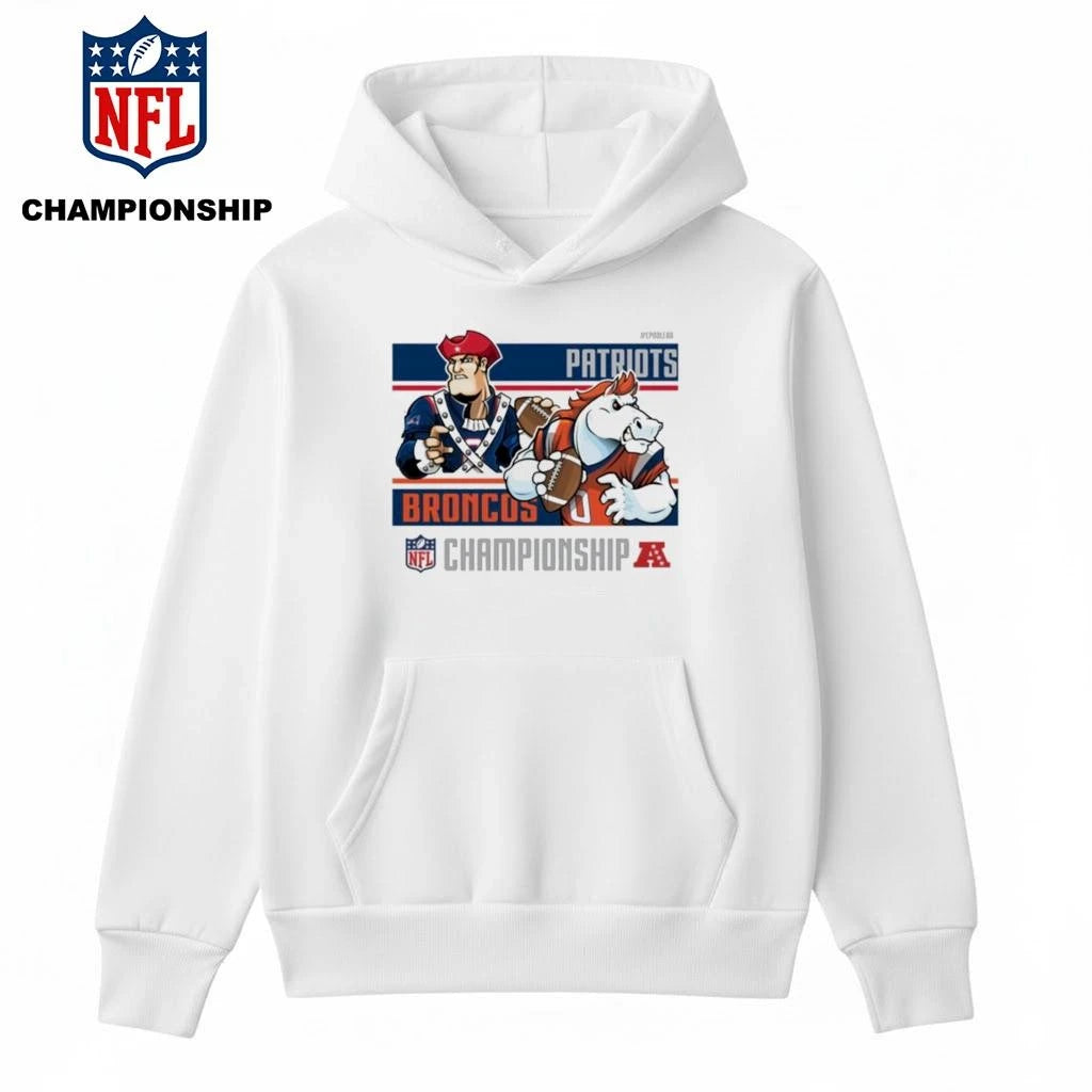 Patriots vs Broncos Conference Championship 2026 Shirt