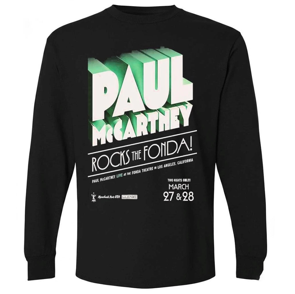 Paul McCartney Tour In Los Angeles CA Mar 27-28 2026 Poster Shirt