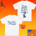 Peanuts It Will Always Be New York Knicks Or Nowhere T-shirt