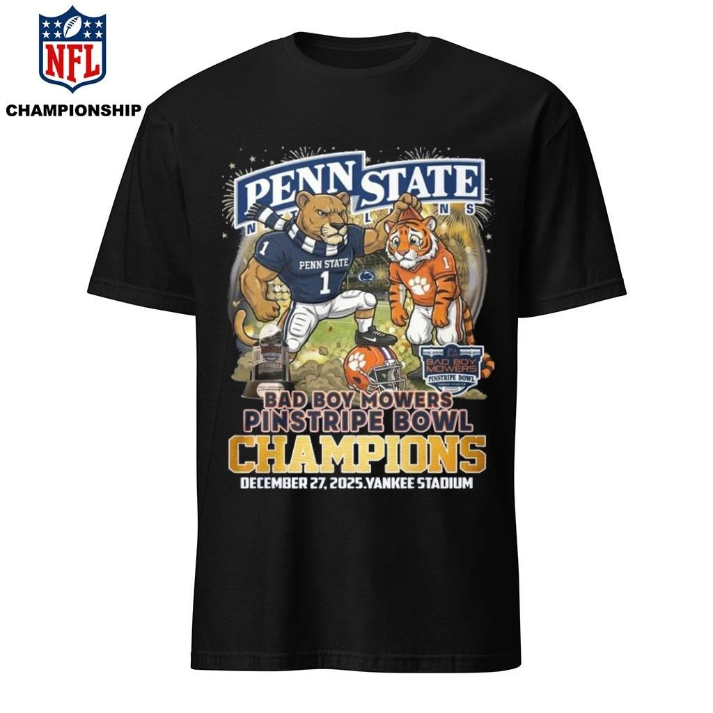 Penn State Football Pinstripe Bowl Champions Shirt